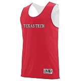 テキサスTechレッドRaidersカスタム(名前/ # )または空白Back ReverisbleバスケットボールジャージーNCAA Officially Licensed Youth &大人用タン