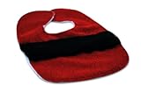 Caught Ya Lookin' Reversible Baby Bib, First Christmas, Red/Black by Caught Ya Lookin'