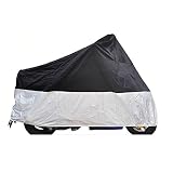 Deqna（TM）オートバイバイクポリエステル防水UV保護スクーターケースカバープラスサイズのカーカバーSML XL XXL XXXL XXXXL