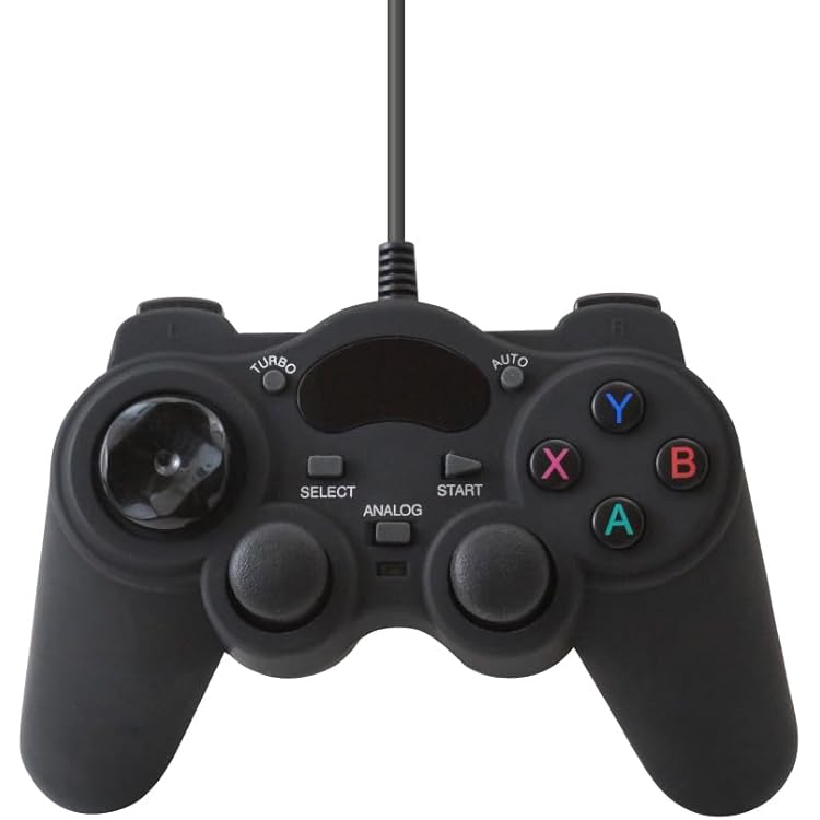 Amazon.co.jp: コントローラー 有線PCコントローラー ゲームパッド USB