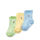 ポロ ラルフローレン マルチポニー・オクスフォードソックス・3足セット[マルチ](男の子6-24カ月用)12Mサイズ [並行輸入品]