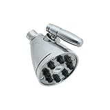 Rohl WI0121APC 3-5/8-Inch Diameter Michael Berman Style Showerhead 8 Jet with Adjustable Spray, Poli