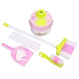 Arshiner Toddlers Kids Mini Housekeeping Cleaning Supplies Pretend Play Toys Set Broom/Brush/Dust Pa