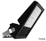 Morris 71313 LED Array-Flood Lights with 1/2 Adjustable Knuckle, 47W, 3628 Lumens, 120-277V, Bronze 