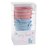 Neviti Tiny Feet 6ギフトPails ( 2.5 " x2.5 " )