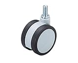 ハイロジック フォルテキャスター75mm M12ボルト・ストップ無