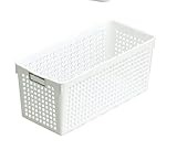 ネームバスケット スリム ホワイト