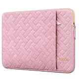 Lacdo 13インチ ラップトップスリーブケース 用 13インチ 新しい MacBook Air M5 A3449 (2026)、M4 A3240 2025、M3 A3113、M2 A2681、M1 A2337、13" MacBook Neo A18 Pro A3404 (2026)、iPad Air/Pro 13 M5 コンピュータバッグ、ピンク