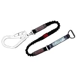 藤井電工 新規格 胴ベルト型用ランヤード [ノビロンランヤード] 1700mm 黒 TBL-AD-NV593SV-BK-N ツヨロン 墜落制止用器具 安全帯
