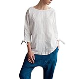 Tシャツ レディース トップス Timsa エスニック ジャージ カジュアル ティーシャツ カットソー リネン 春夏着服 丸首 カットソー 長袖 ちょう结び 無地 ベアトップ おしゃれ 上着 オフィス