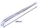 DAIKITOOL　スイス製　ロングピンセット　300mm 曲　汎用品　昆虫採集用　水槽に水草にも便利かも IDEAL-TEK　7330B