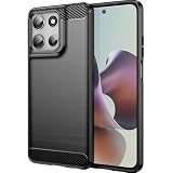 For Motorola Moto G66J / G66Y / G56 5G ケース ソフトケース 【larfbulroc】ソフトTPUシリコーン素材 保護カバー (ブラック)