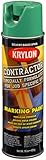 Krylon 7304 15-Ounce Solvent-Based Contractor Marking Spray Paint, APWA Green [並行輸入品]