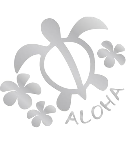 Amazon.co.jp: nc-smile ハワイアン ステッカー ホヌ HONU