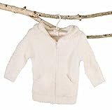 ベアフット ドリームス (Barefoot Dreams) ベビー用パーカーBamboochic XS（3～6か月) ホワイト [並行輸入品]