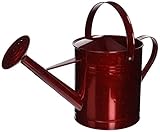 Austram-グリフィスクリークは800260 1.5ガロン金属じょうろ赤のデザイン