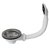 天力キッチン用流し排水栓オーバーフロー付き (110ｍｍ)