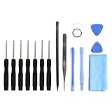monkeyjack 15pieceモバイル携帯電話画面修理ツールキットスクリュードライバーセット
