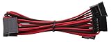 Corsair Premium Individually Sleeved SATA Cable RED BLACK PS737 CP-8920190