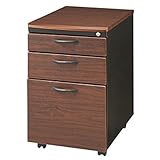 不二貿易 インキャビネット オールロック スチールワゴン A4対応 キャスター付き 幅40cm ブラック ブラウン 13818