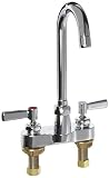 Zurn Z812A1-XL Centerset With 3-1/2" Gooseneck And Lever Handles [並行輸入品]
