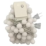 LED ビーズ ラウンド ボール クリスマス ホリデー ライト 妖精ライト LEDストリング 3m 20LED