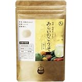 タマチャンショップ 美粉屋 みらいのこうそ 野菜果物発酵酵素パウダー ビタミンC 麹 酵母 飲みやすい ゆず味 100g