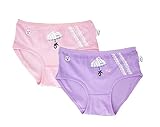 耐久性のあるコットンソフトベイビーガールズアンダーウェアブリーフ、3パック
