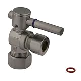Kingston Brass CC54408DL Concord Decorative Quarter Turn Valve with 1/2-Inch Compression and 1/2-Inc
