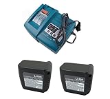 2個 Makita BL1440 14.4V 4.0Ah 互換バッテリー と DC18RA 充電器