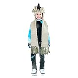 Play Tailor キッズ帽子　ユニコーン　マフラー　冬　手袋　防寒対策　可愛い帽子　女の子　男の子　柔らかいニット帽子