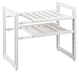 パール金属 アレンジフリー 「洗面台下スペースラック 伸縮タイプ」【IT】(#9805228)