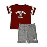 Florida StateベビーニットTシャツと短パン