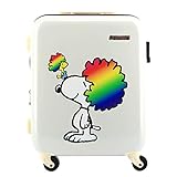 [スヌーピー] スーツケース ピーナッツ 機内持込可 32L 45cm 2.9kg PN-012 トリコロール