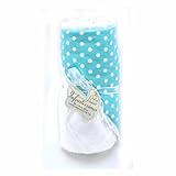 Infantissima Toddler Hooded Towel, Dot Seafoam Green by Infantissima