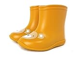 [ベンガル] BENGAL BG- 6000 アニマルレインブーツ ツヤ消しタイプ クマ (13.0cm, マスタード)