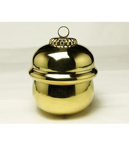 Amazon｜仏壇屋 滝田商店 本坪鈴 4寸(横巾直径12cm×総高15cm)◇お宮