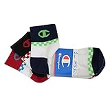 (チャンピオン)Champion ジュニア ノンパイル チェック クオーターレングスソックス 3足組 HJ （010）ホワイト 19-24cm CBSCG201