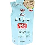 【美浜卸売-ORS4A01】arau.アラウ 洗たく用せっけん ゼラニウム 詰替用 1Ｌ×7個セット