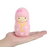 aolige Squishies Slow RisingジャンボKawaii Cute Smiling Little Girlクリーミー香りfor KidsパーティーおもちゃStress Reliev