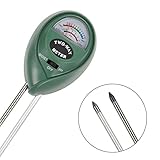 MoonCity 2-in-1 Soil Moisture Sensor Meter and PH acidity Tester, Plant Tester, Great For Garden, Fa