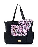 Juicy Couture Malibu Nylon Baby Diaper Tote Bag (Black) by Juicy Couture