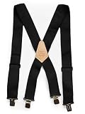 HERITAGE LEATHER(ヘリテージレザー) HEAVY DUTY SUSPENDER BLACK Black 115