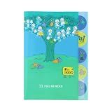 サンスター文具(Sun-Star Stationery) 11ぴきのねこ クリアファイル 5ポケット ふくろのなか S2172488