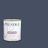 Prestige, Blues and Purples 5 of 8, Interior Paint and Primer In One, 1-Gallon, Semi-Gloss, Ink Pad 