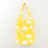nordic トートバッグ(たて型) ひつじ イエロー