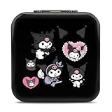 サンリオ クロミ Switch用ゲーム機用カセットケース Switchケース スイッチケース スイッチ保護カバー 収納バッグ Switch対応ハードケーススイッチ 防塵 防汚 防水 耐衝撃 24枚収納ジョイコン全面保護 着脱簡単