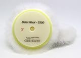【G8／フィニッシング】CRE-ELITE　BetaWool-5300　研磨　ポリッシュ　ポリッシャー　ウールバフ　車磨き　ポリッシング　ギアアクション　ダブルアクション　バフ [毛：5000（スーパ