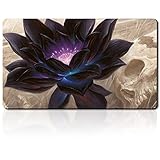 Black-Lotus - ボードゲーム TCG プレイマット - 23.6x13.8インチ - TCG MTG プレイマット 無料バッグ付き