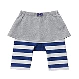 ミキハウス ホットビスケッツ (MIKIHOUSE HOT BISCUITS) ベビーパンツ 72-3201-267 80cm 紺×白